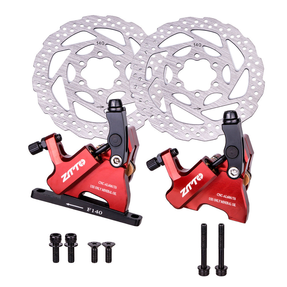 ZTTO Lightweight Aluminum Alloy Road Bike Flat Mount Disc Brake Caliper Set ZTTO Lightweight Aluminum Alloy Road Bike Flat Mount Disc Brake Caliper Set